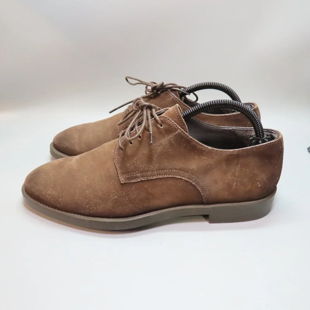 To Boot New York Adam Derrick Mens Brown Suede Oxford Shoes‎ size 8.5 M